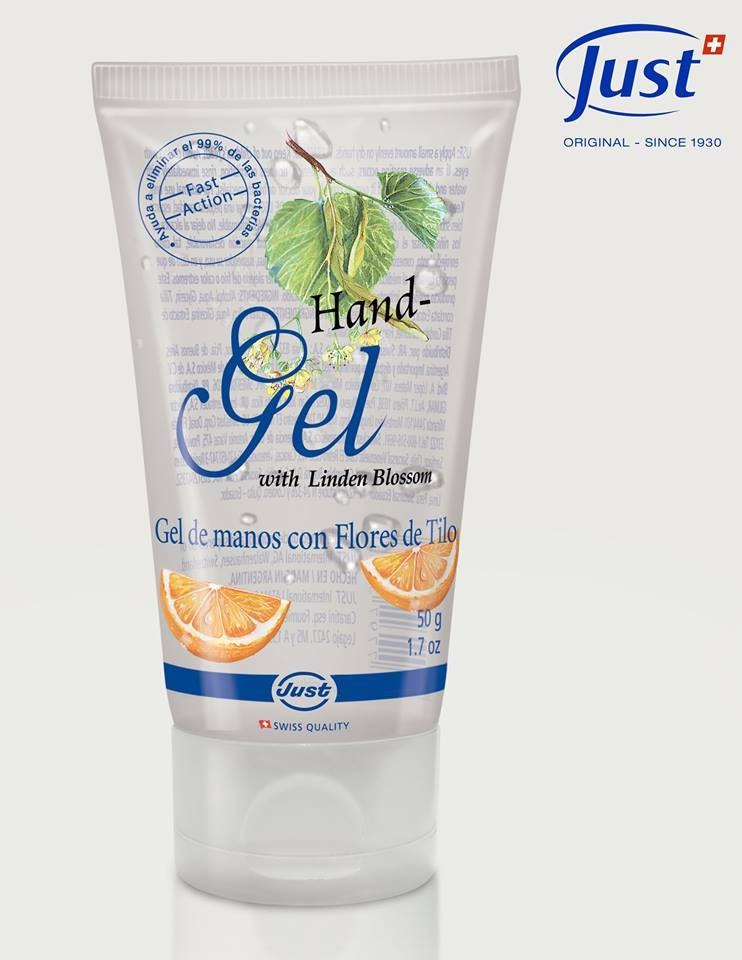 Hand Gel de Manos con flores de Tilo