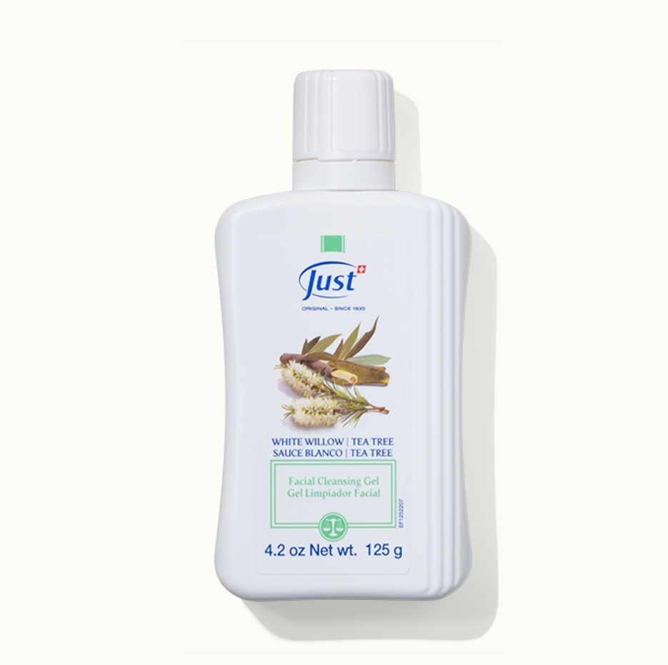 Gel limpiador de Sauce Blanco y Tea Tree 125g 